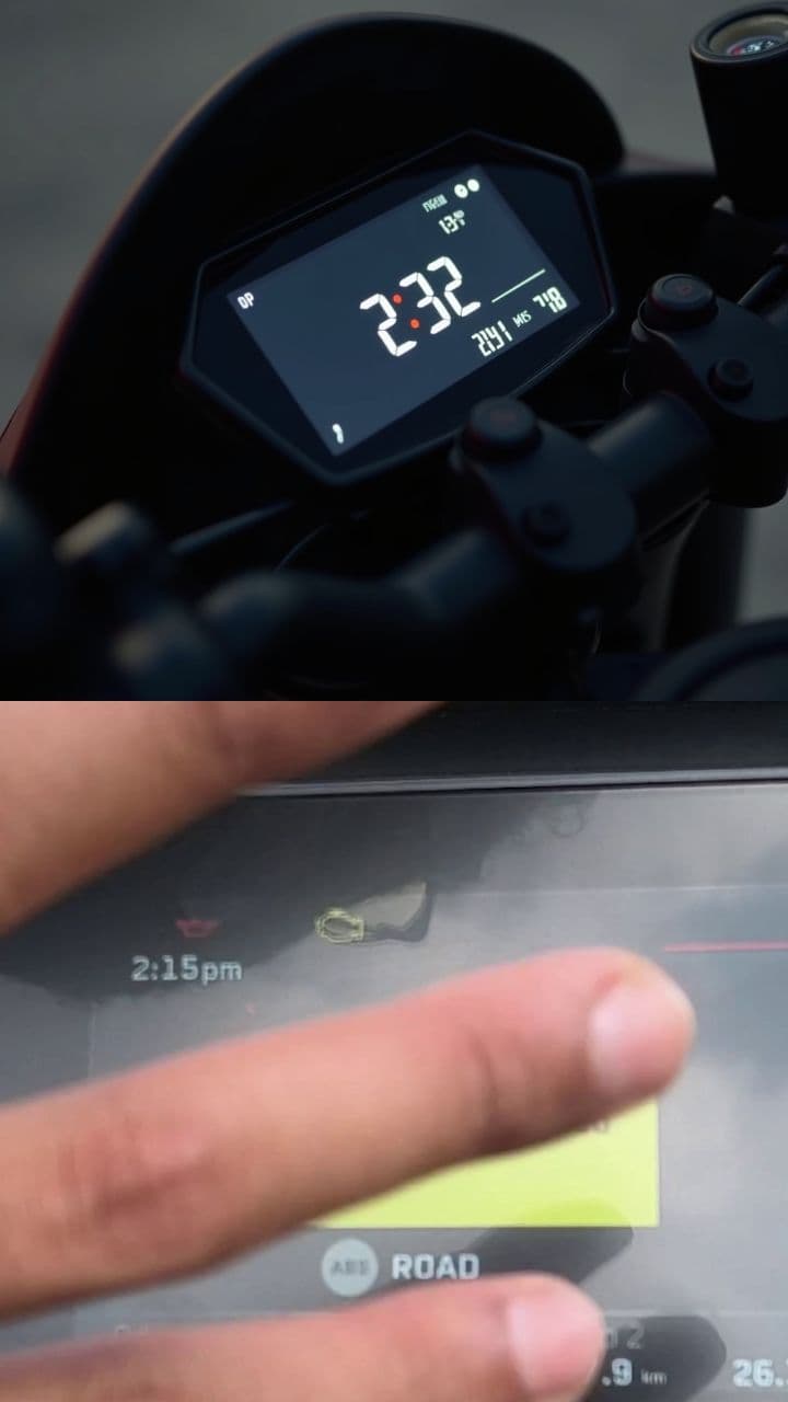 मोबाइल कनेक्टिविटी और डिस्प्ले जानकारी