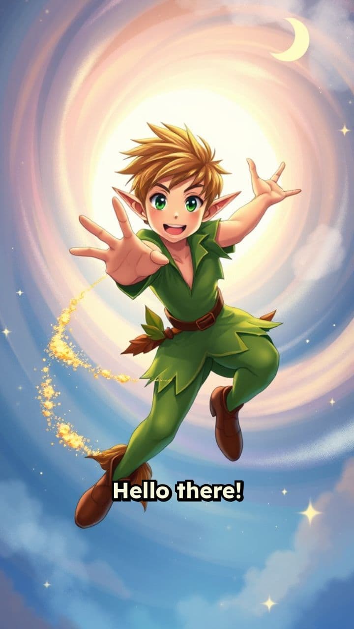 Peter Pan's Birthday Wish for Lou