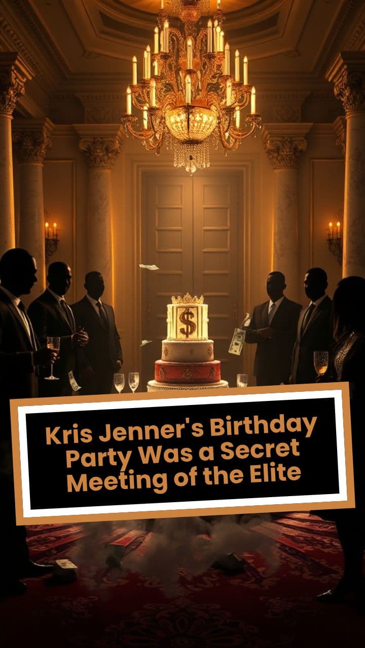 Kris Jenner's Birthday Party Was a Secret Meeting of the Elite