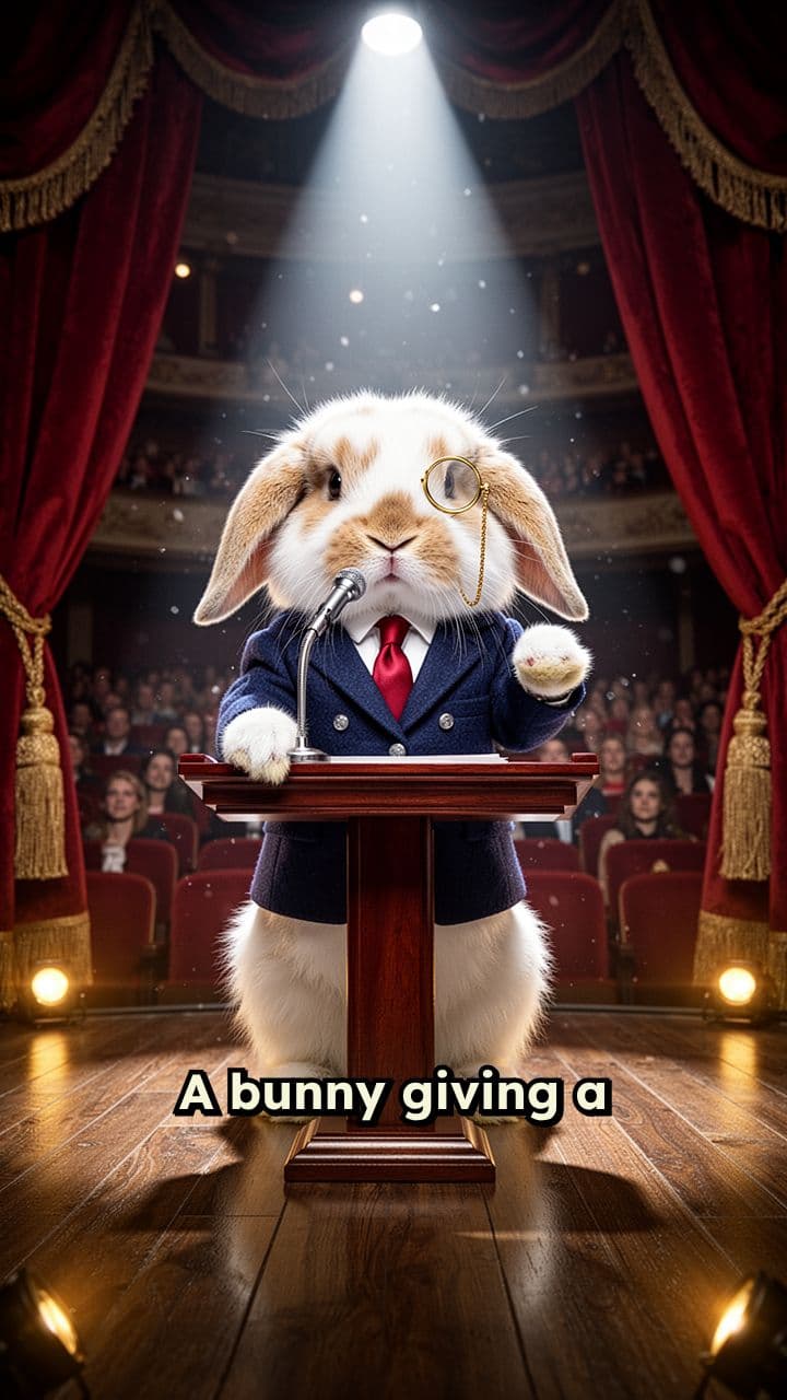 Bunny’s Auditorium Speech