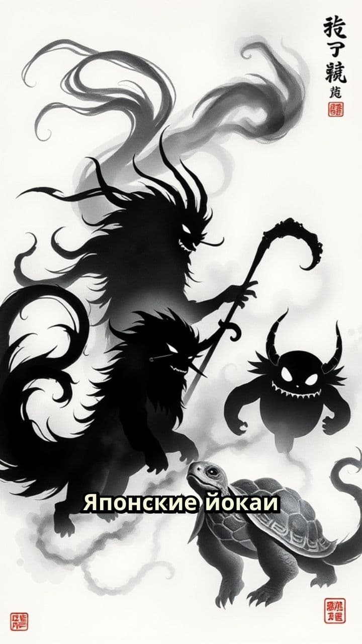 Мифы и реальность японских йокаев