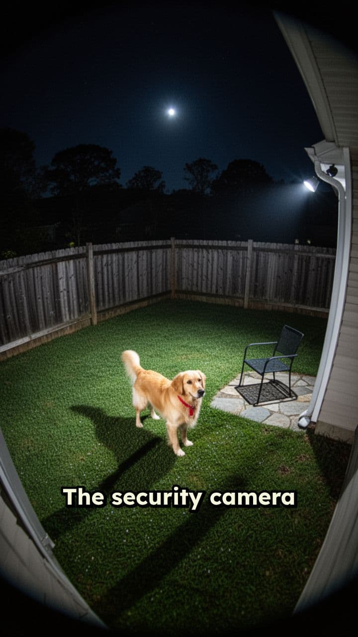 Three-Headed Shadow in the Backyard