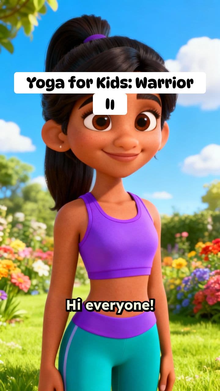 Warrior Pose for Kids