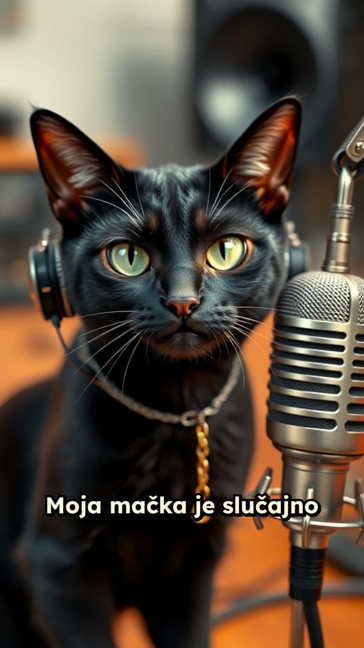 Mačka postala muzička zvijezda