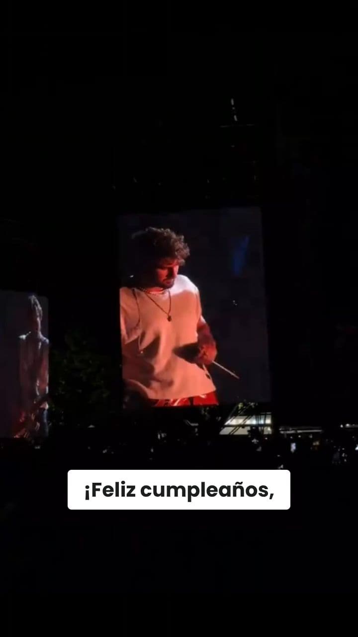 Mensaje de Cumpleaños para Isa de Dani Fernández