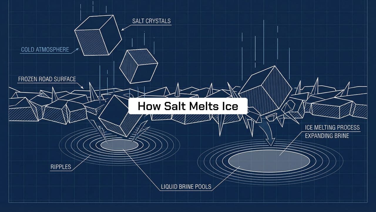 The Science of Why Salt Melts Ice