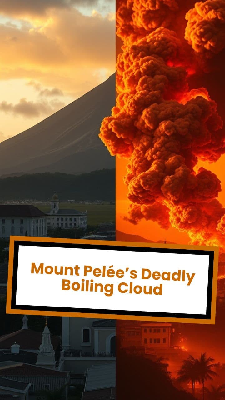 Mount Pelée’s Deadly Boiling Cloud