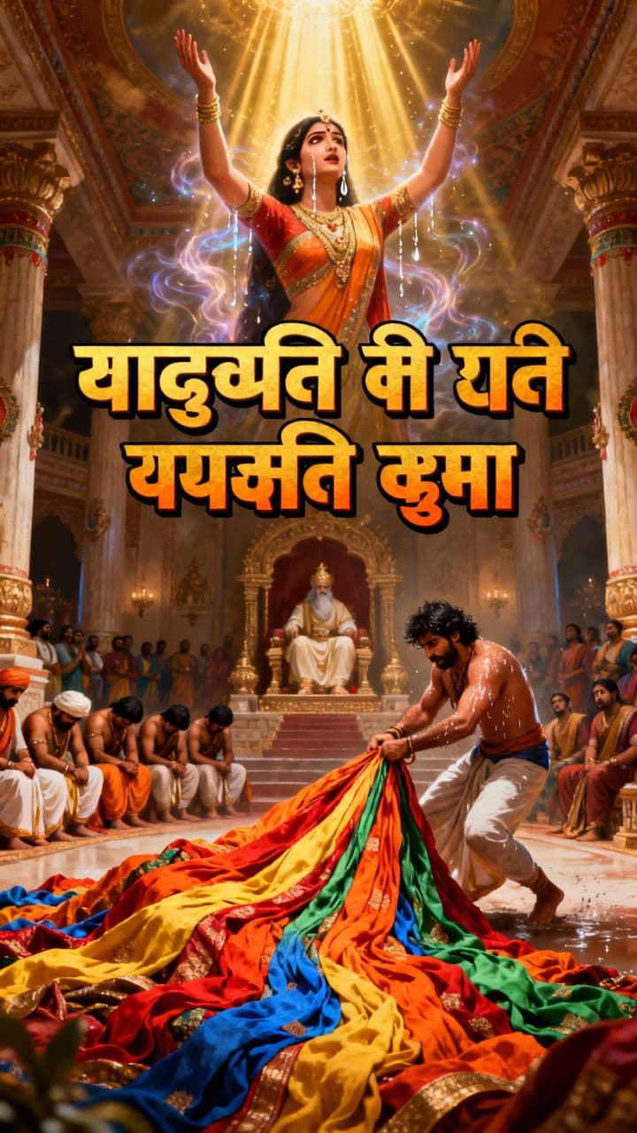 द्रौपदी की लाज और भगवान कृष्ण