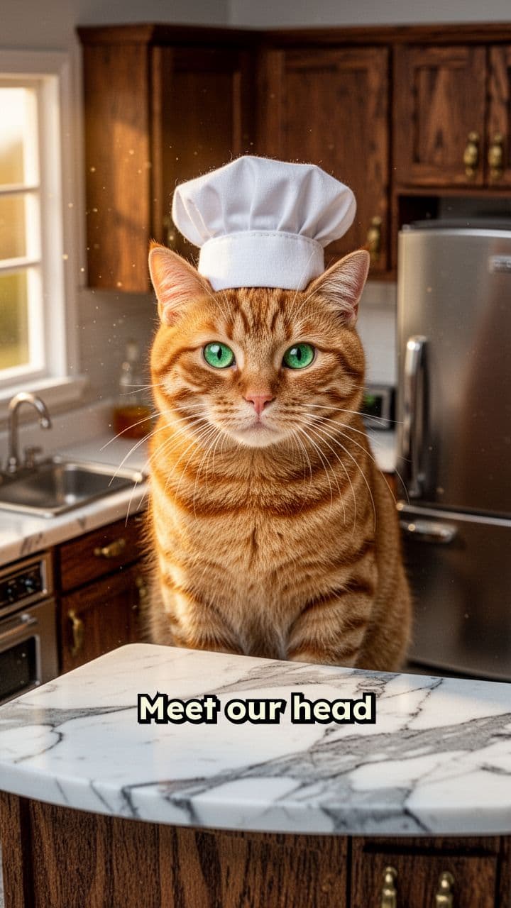The Culinary Cat: A Miniature Masterpiece