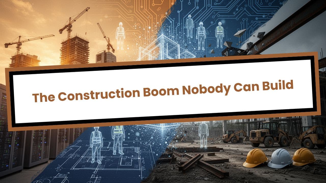 The Construction Boom Nobody Can Build
