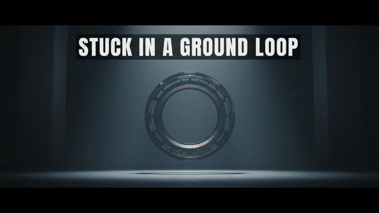 Stuck in a Ground Loop