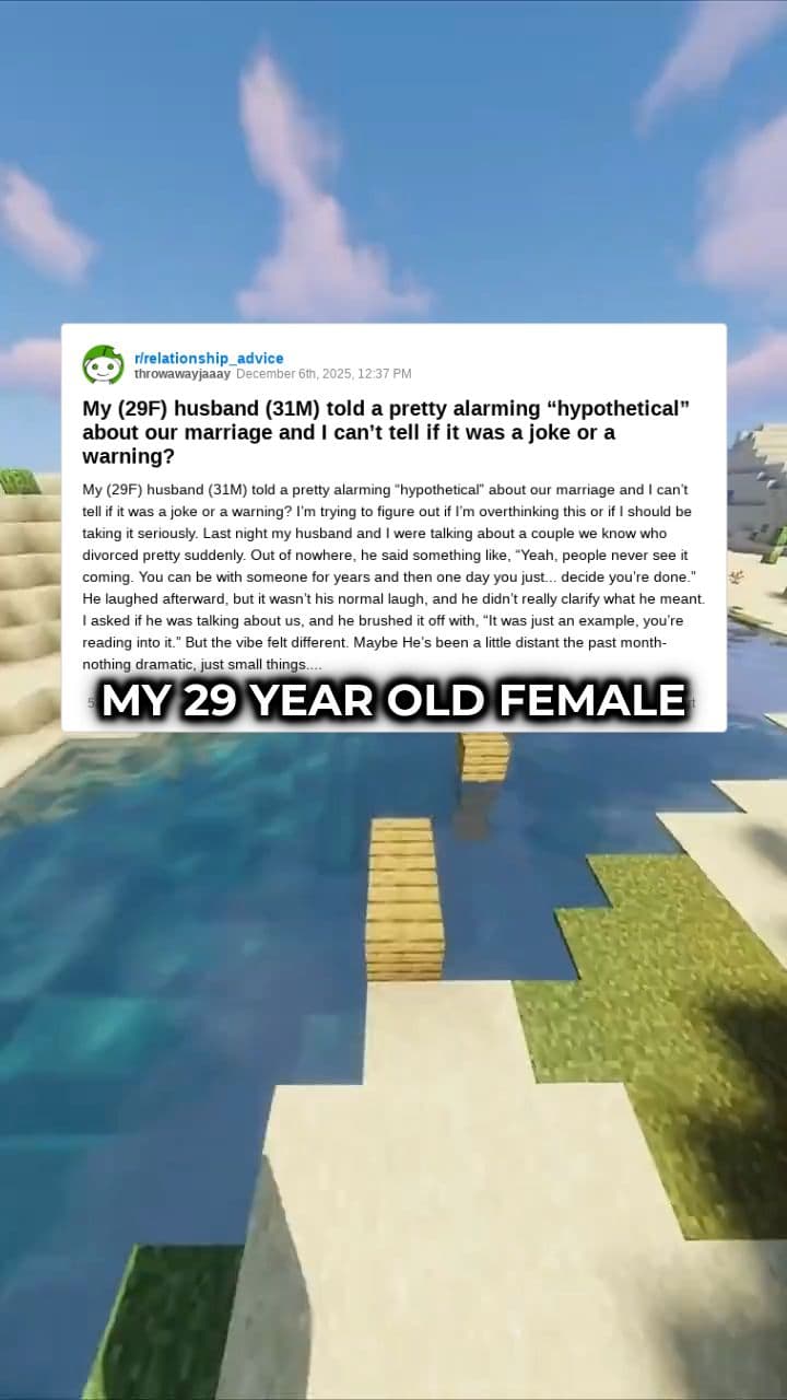 Concern Over Husband's Disturbing Comment