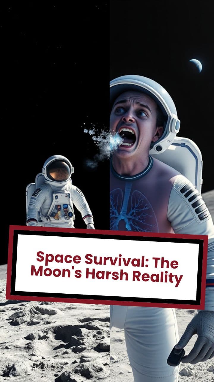 Space Survival: The Moon's Harsh Reality