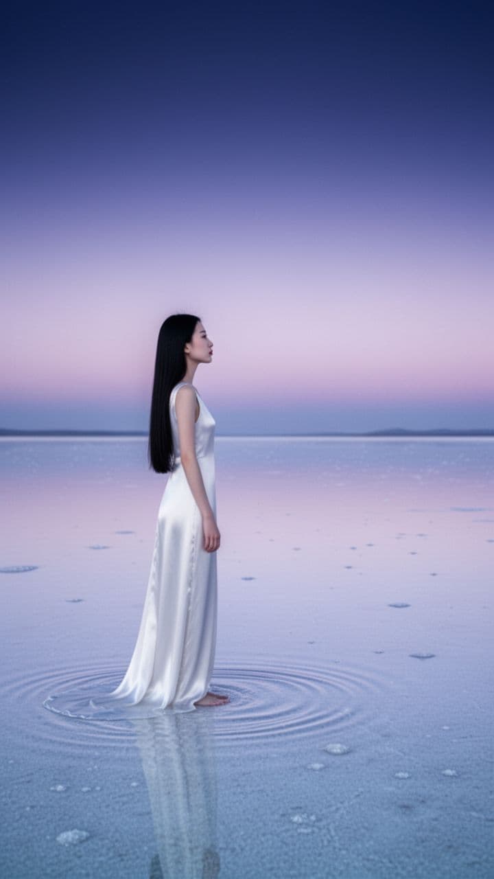 Vocalise éthérée solitaire