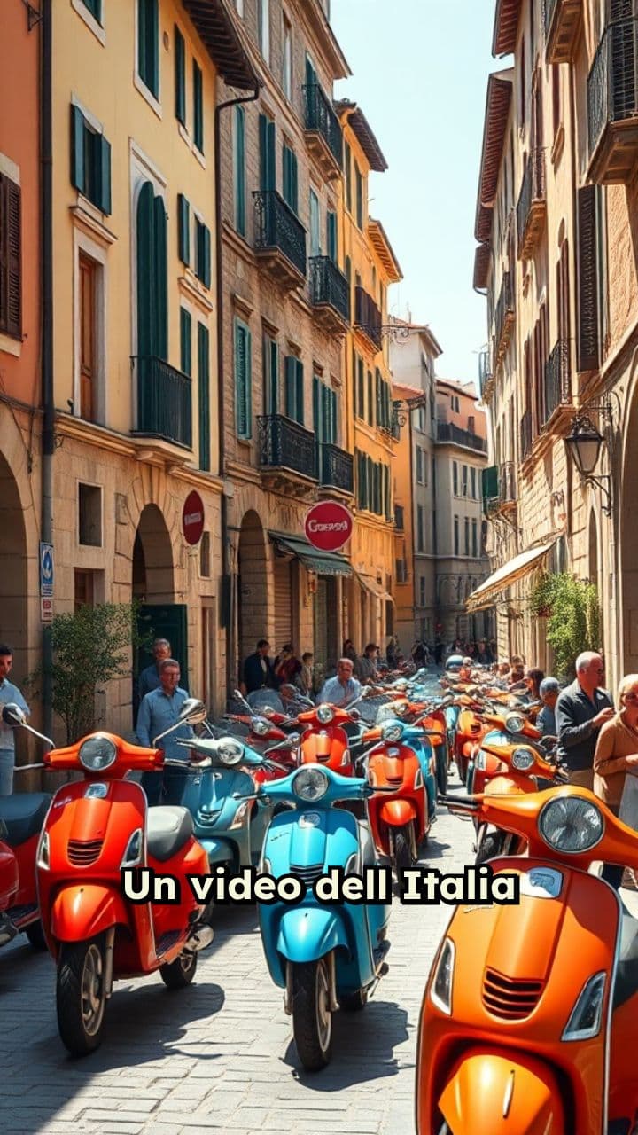 Italia anni '80: Vespe e risate