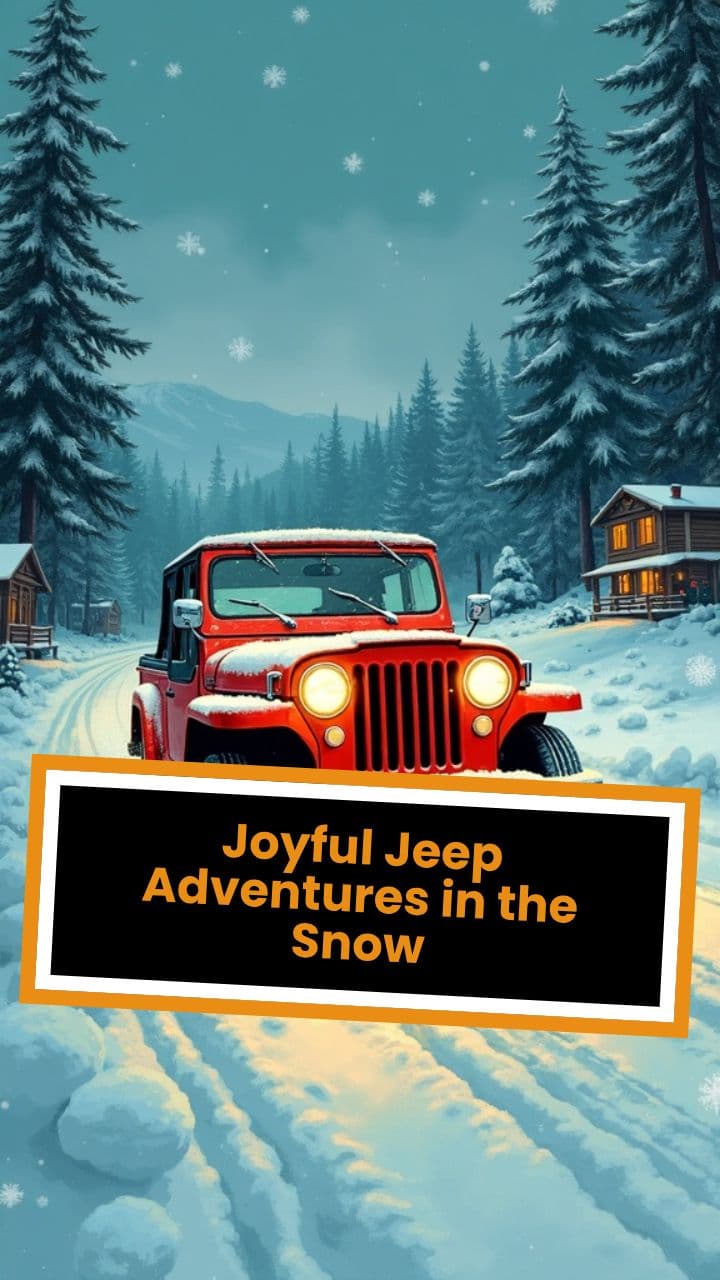 Joyful Jeep Adventures in the Snow