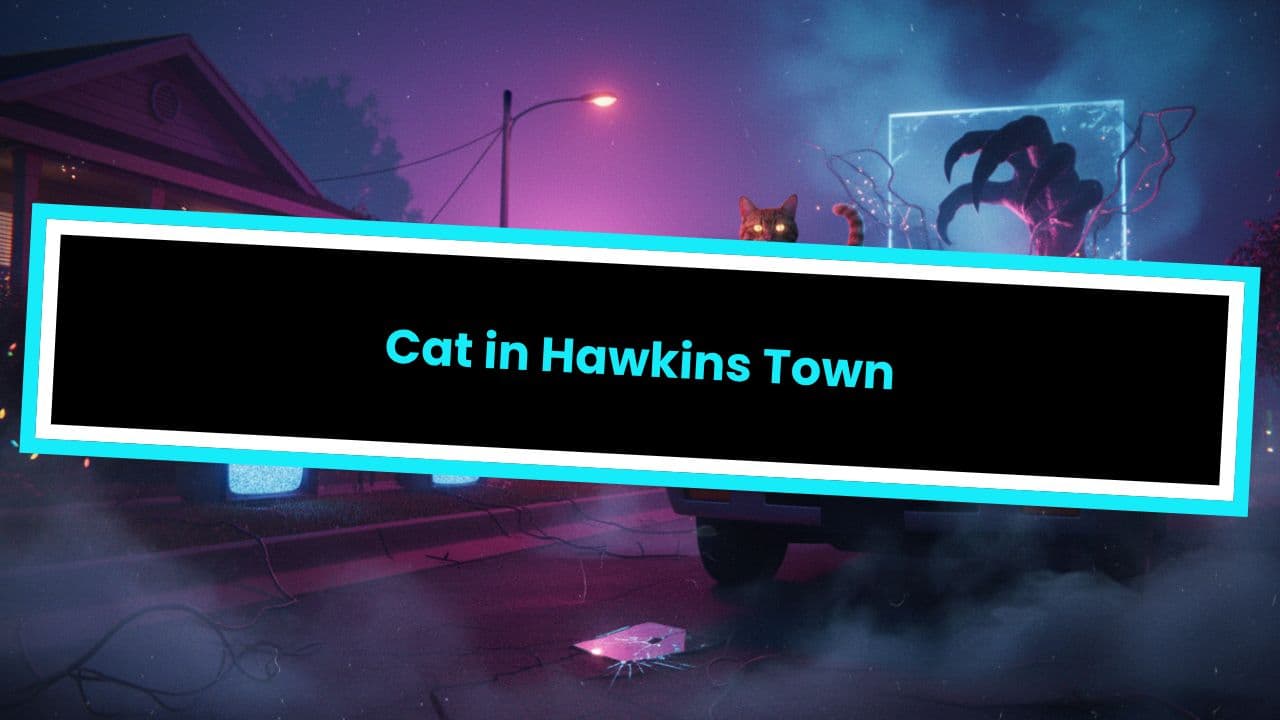 Cat in Hawkins Town