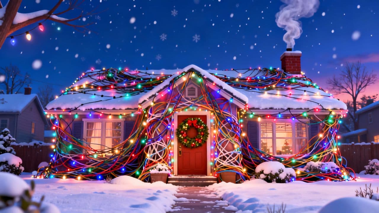 Herz und Weihnachtsfreude