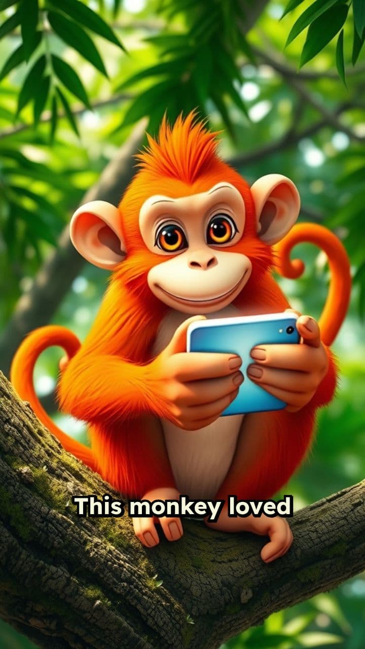 The Phone-Addicted Monkey