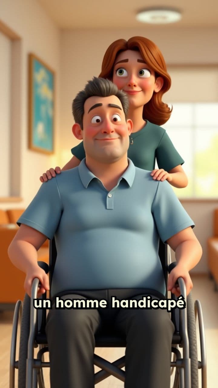 Ignorance silencieuse d'un homme handicapé