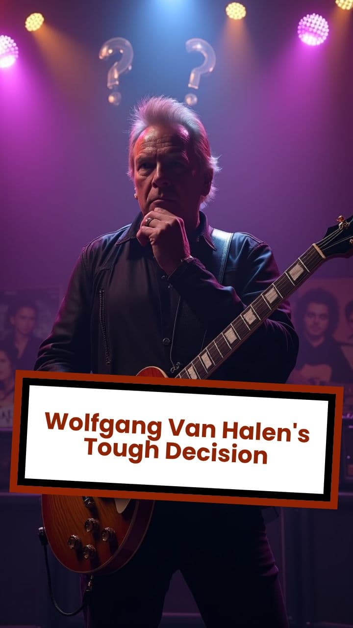 Wolfgang Van Halen's Tough Decision