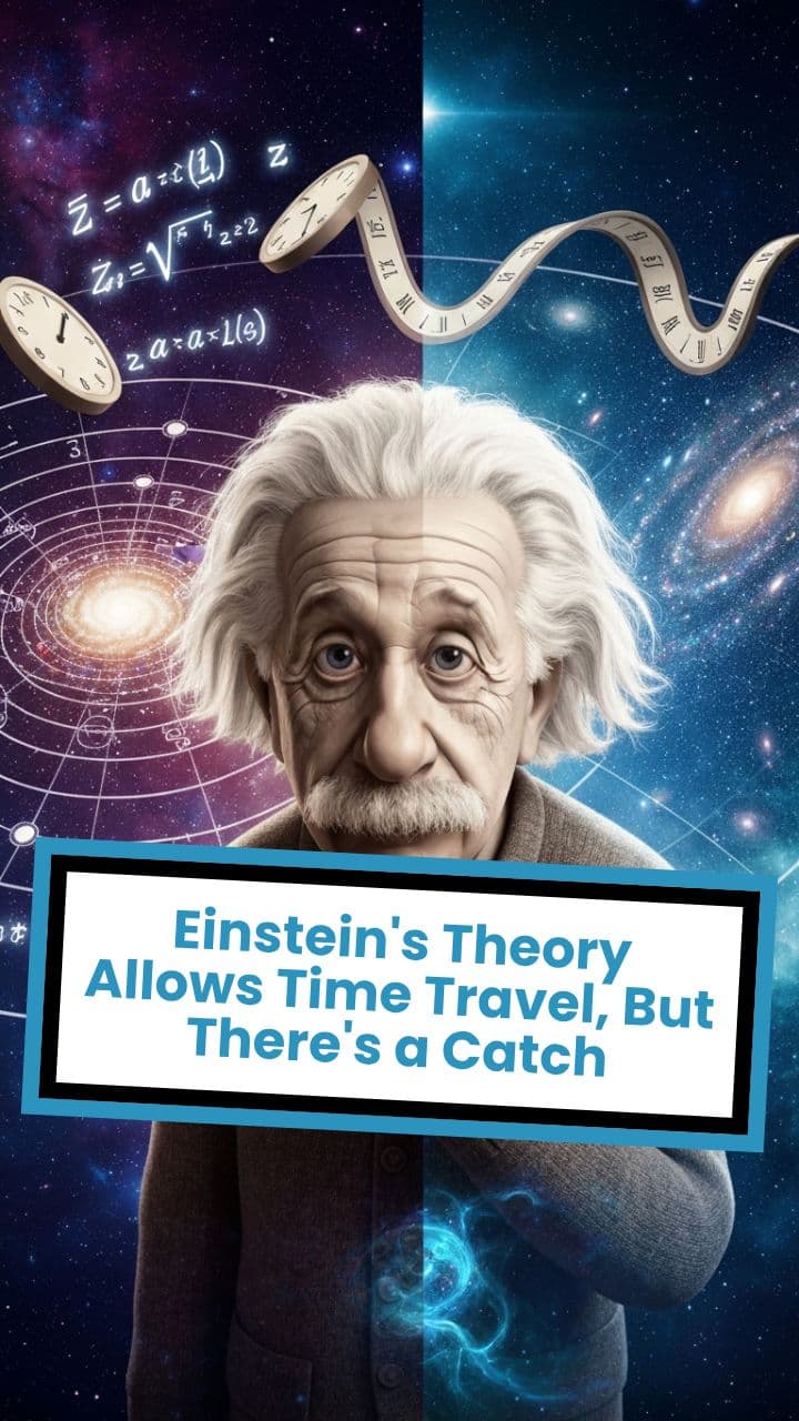Einstein's Theory Allows Time Travel, But There's a Catch