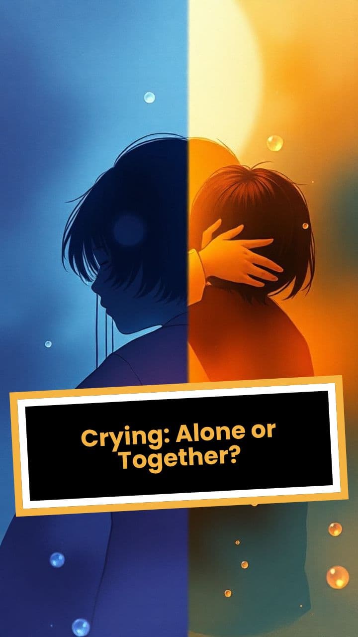 Crying: Alone or Together?