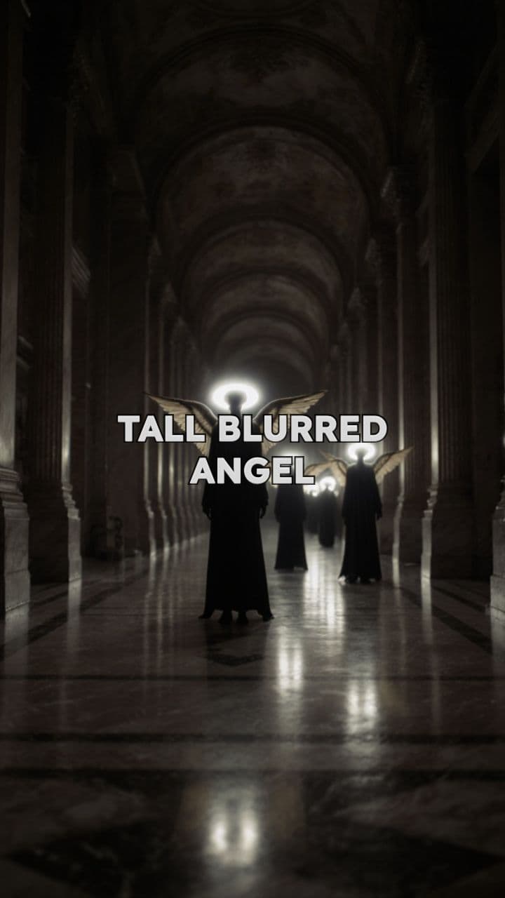 Distant Angelic Silhouettes