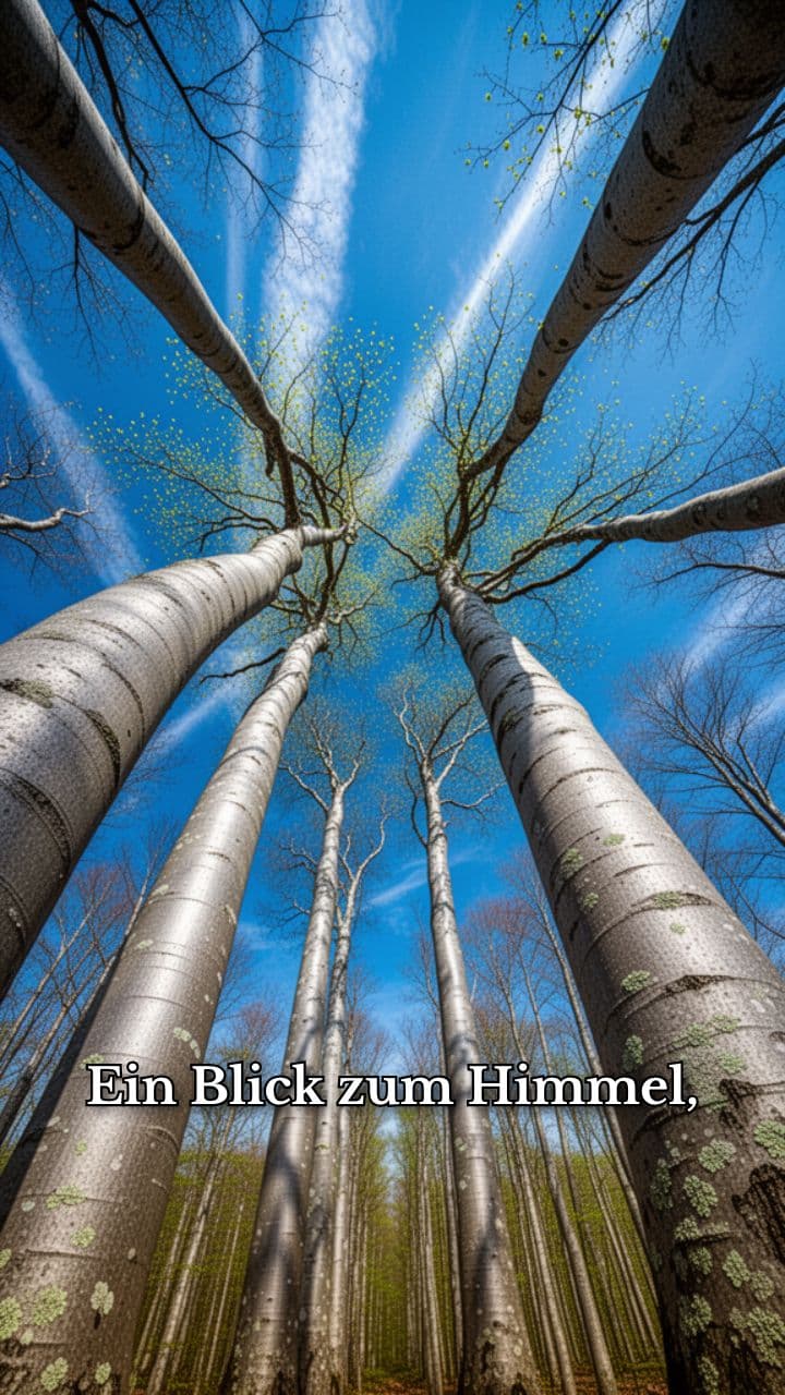 Der Buchenbaum in allen Jahreszeiten