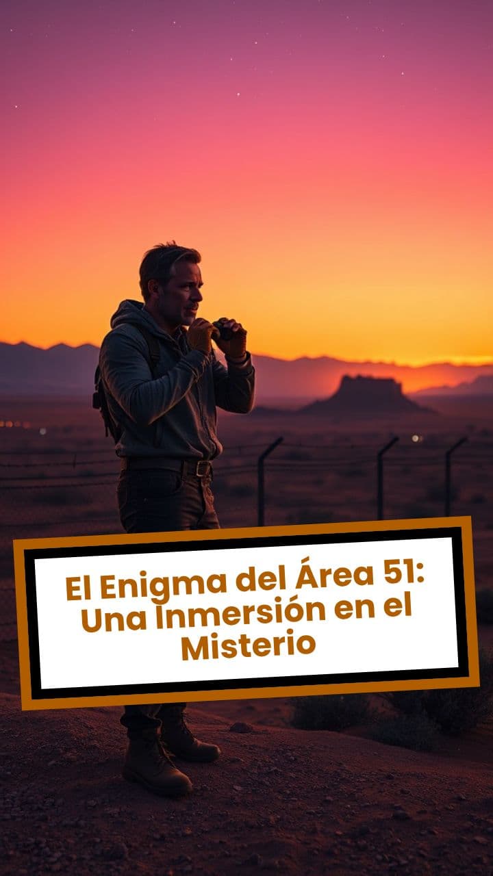 El Enigma del Área 51: Una Inmersión en el Misterio