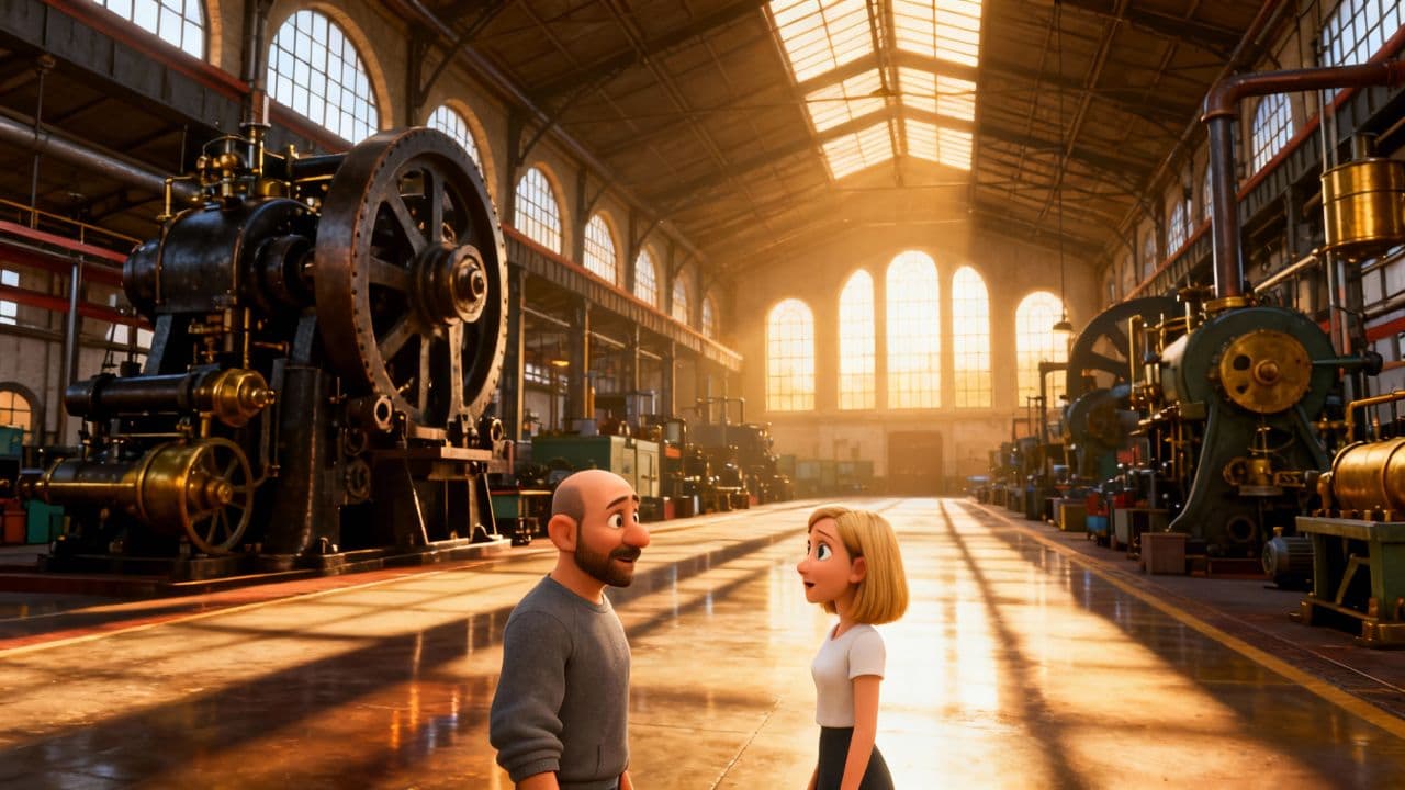 #7820-A Silent Encounter at the Factory