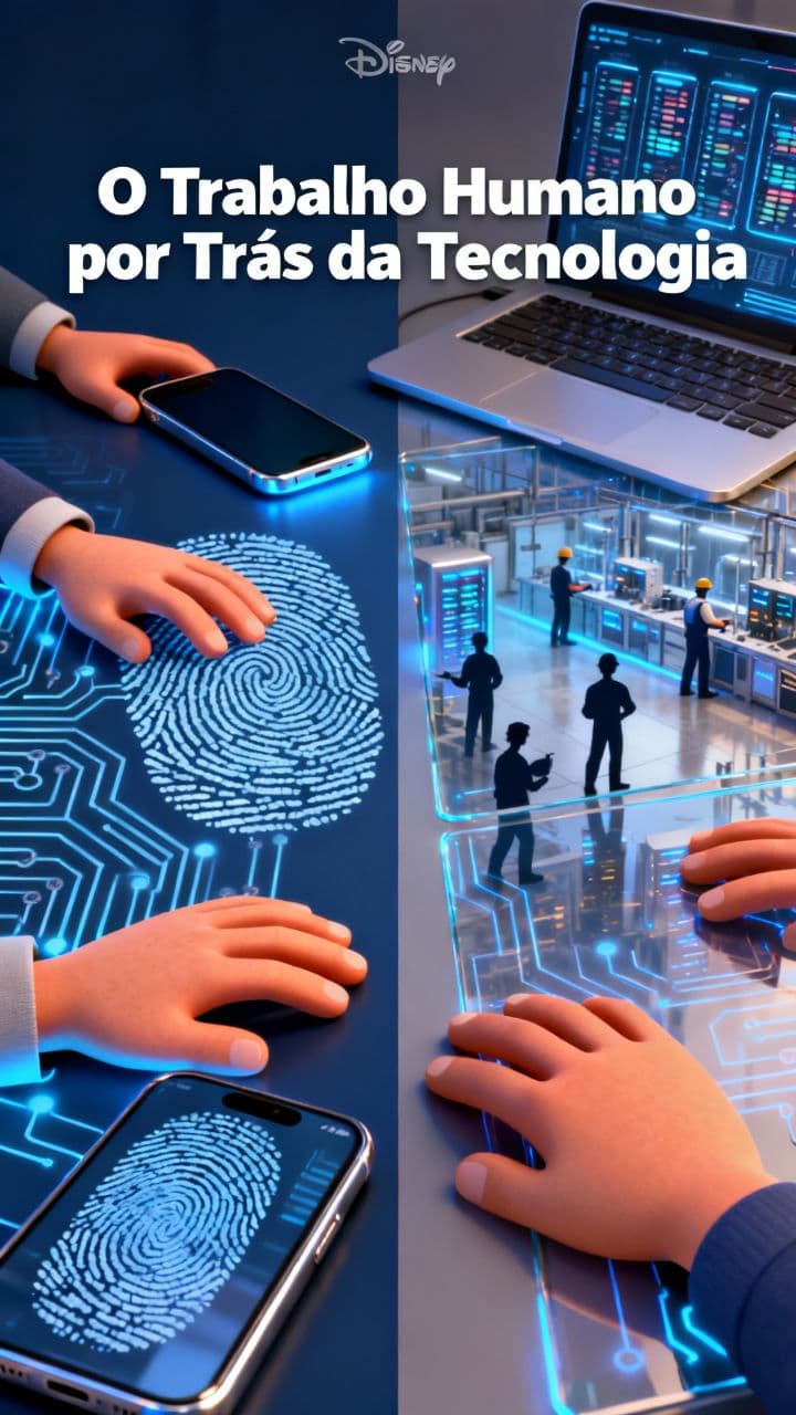 O Trabalho Humano por Trás da Tecnologia