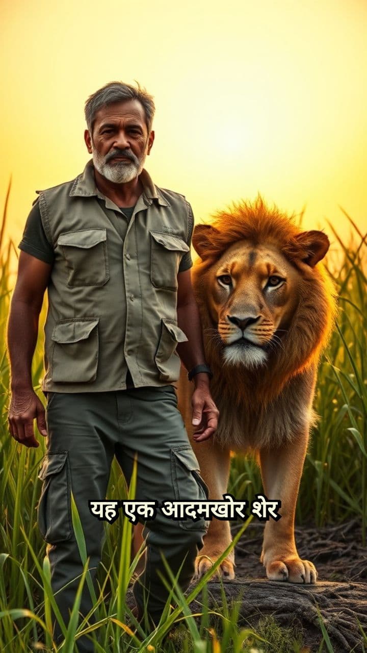 आदमखोर शेर का अंत