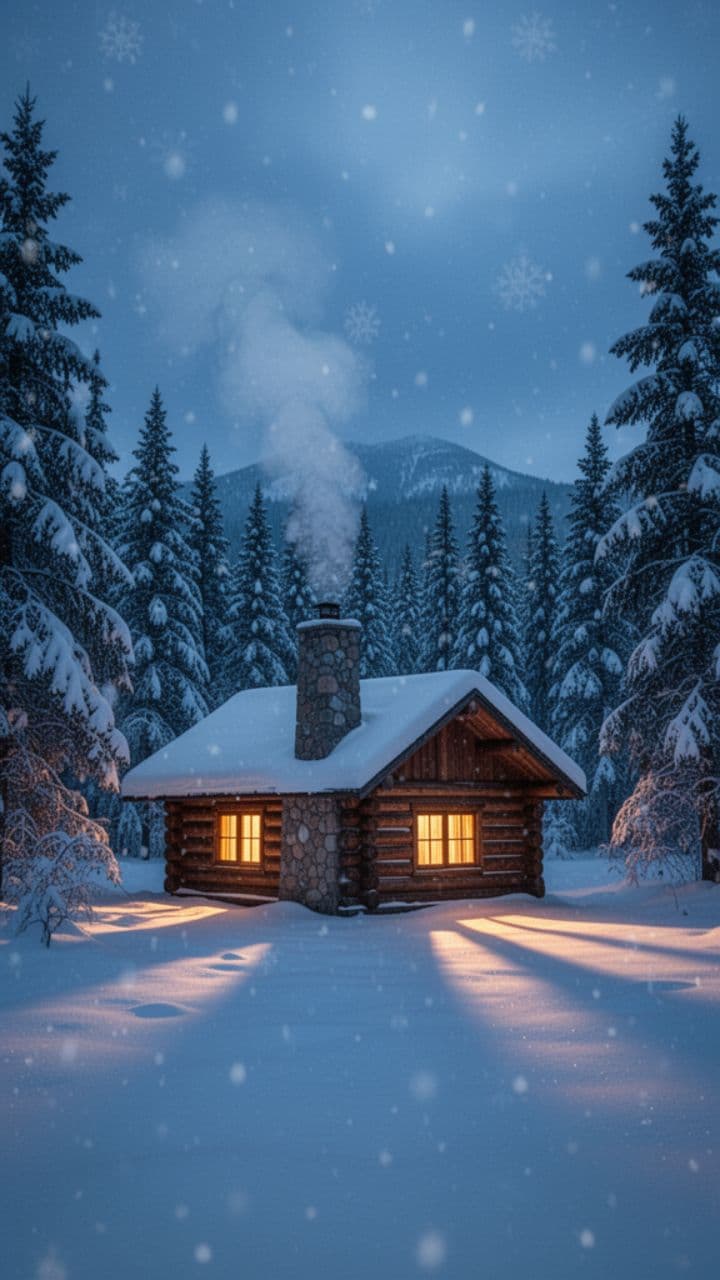 Dancing in the Snow by the Fire