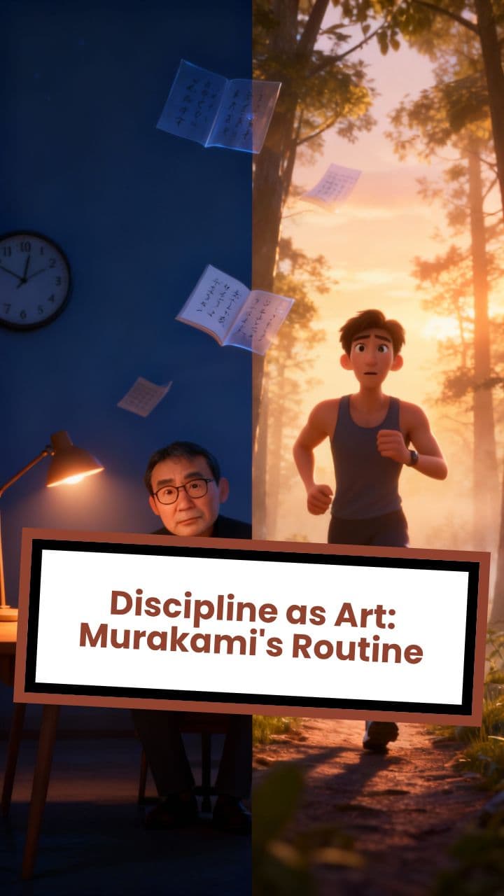 Discipline as Art: Murakami's Routine