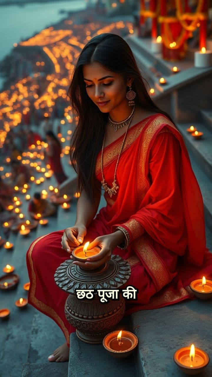 Chhath Puja ki Pavitra Sandhya