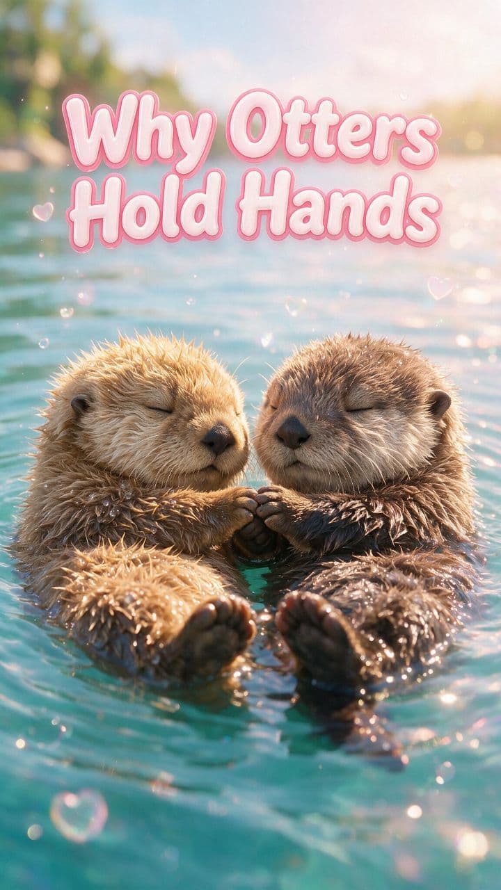 Why Otters Hold Hands