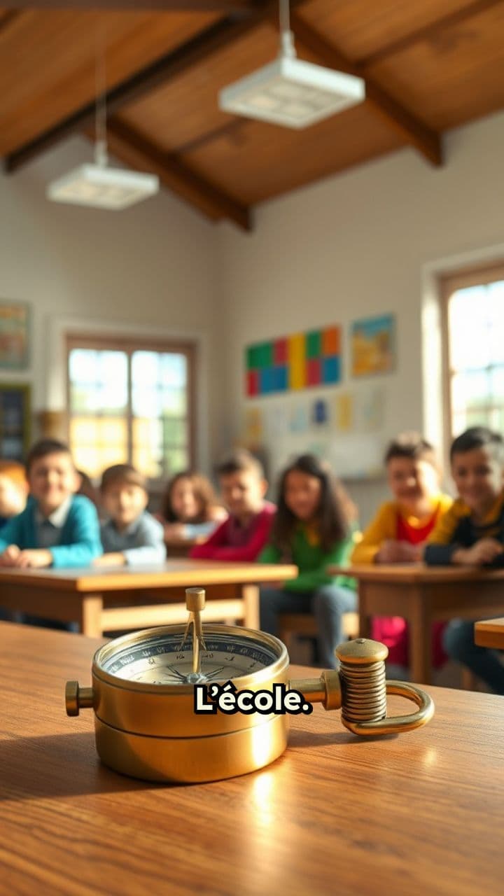 Sans boussole, pas d'école