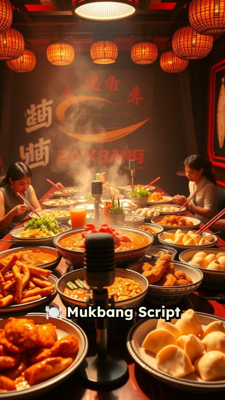 Delicious Mukbang Feast!