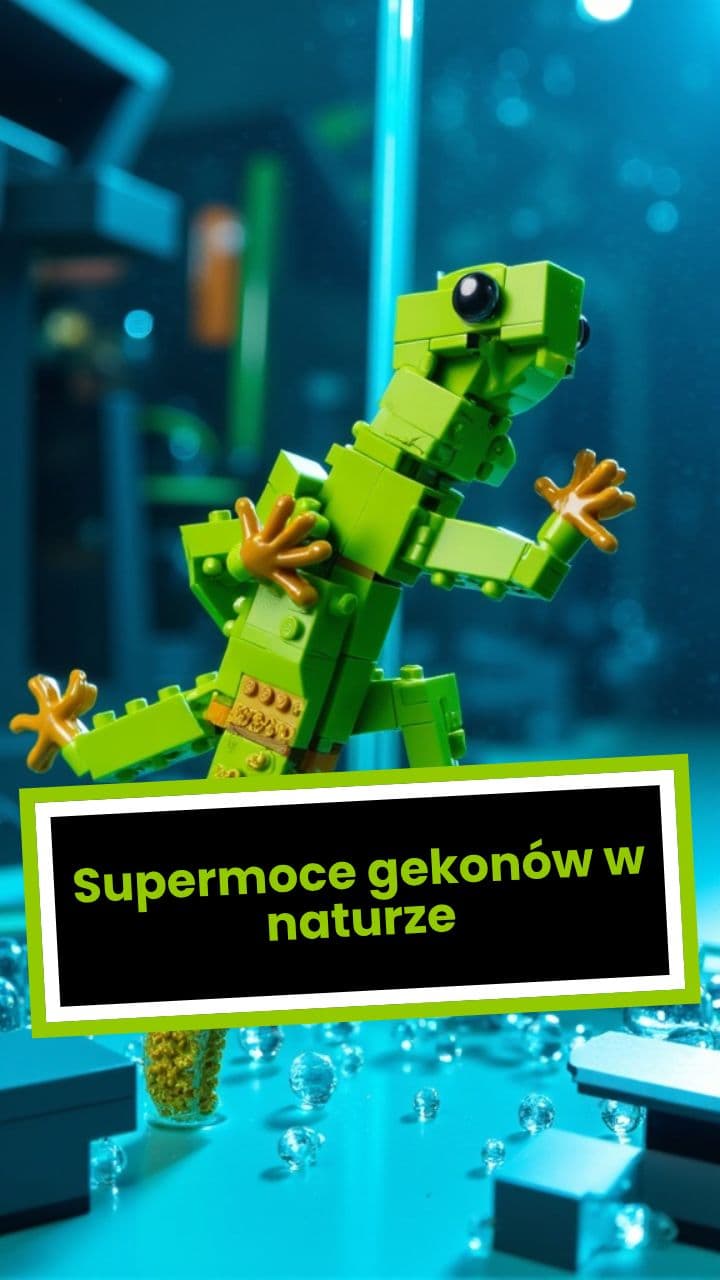 Supermoce gekonów w naturze
