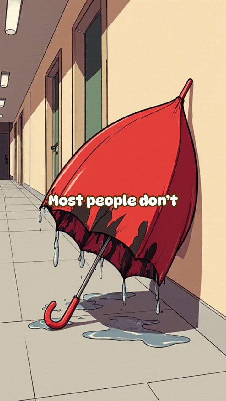 Umbrella Drying Patterns Explained