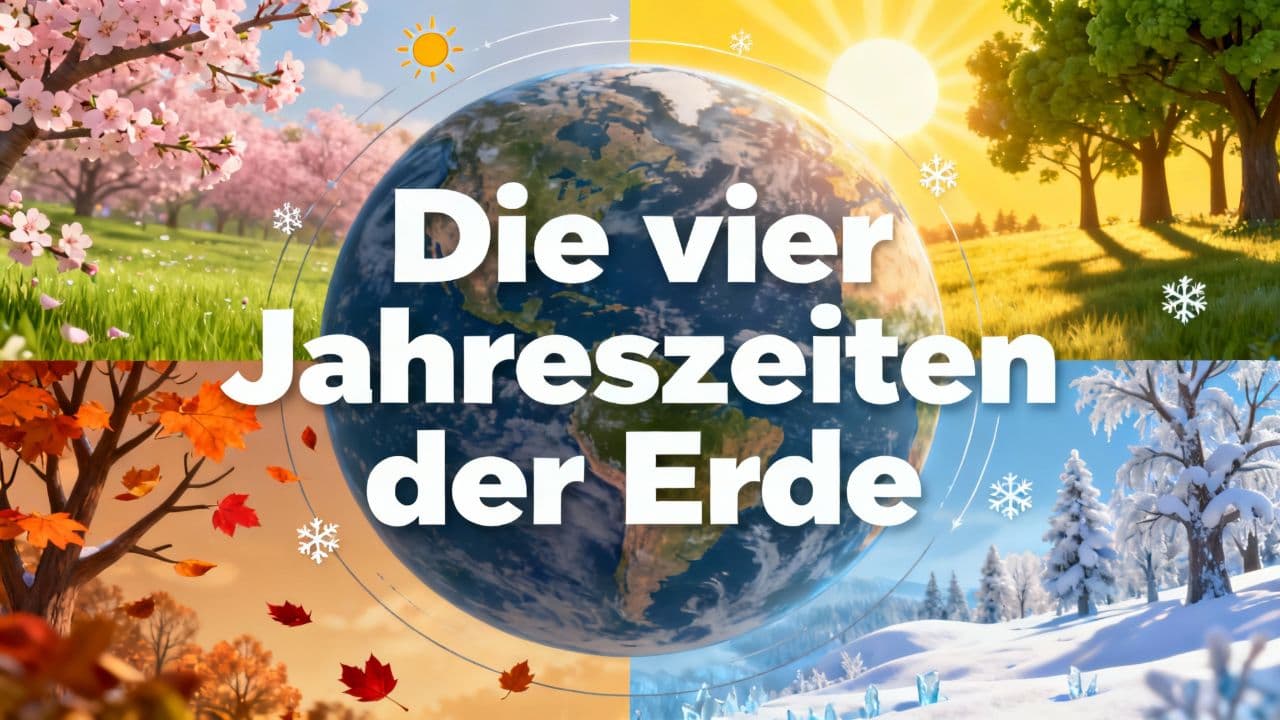 Die vier Jahreszeiten der Erde