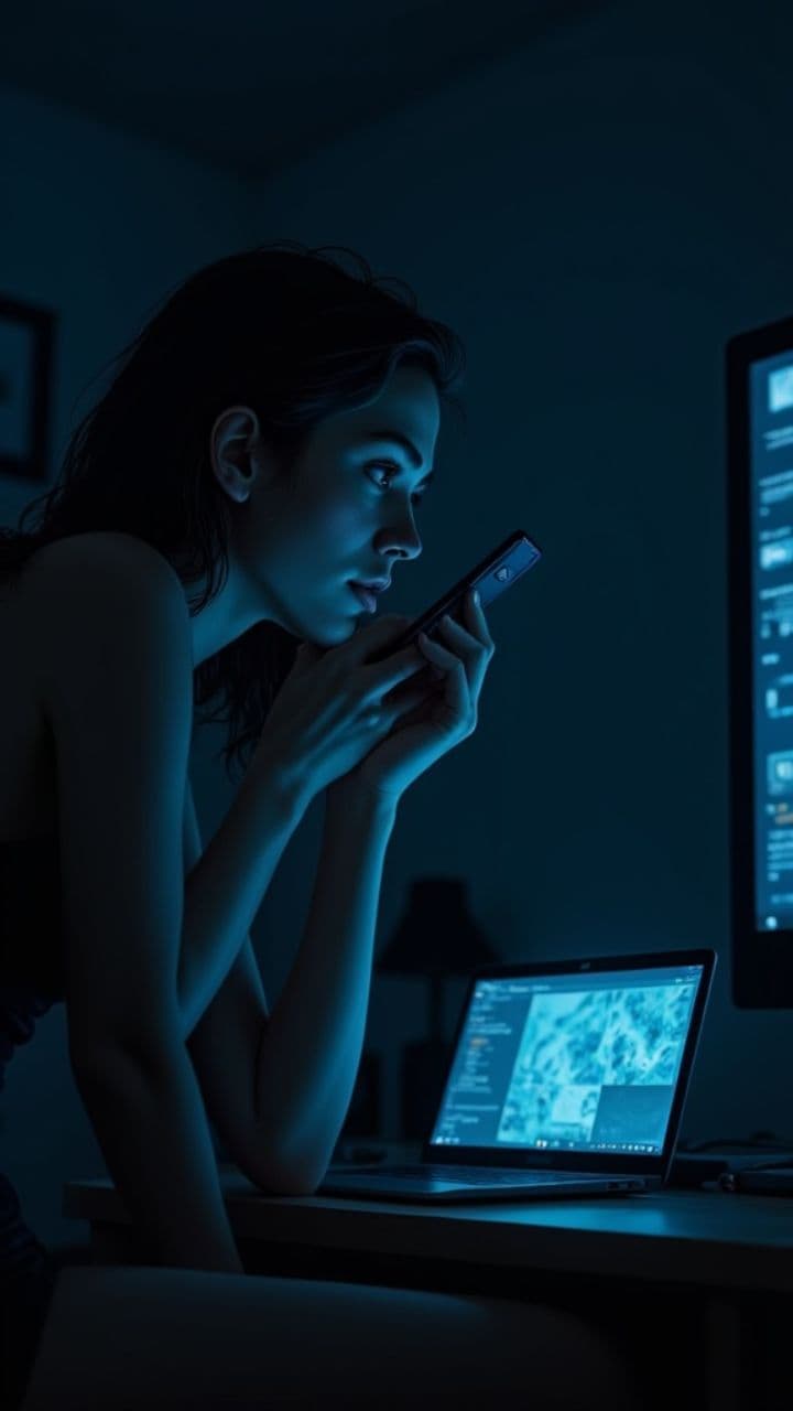 Étoiles dans la nuit