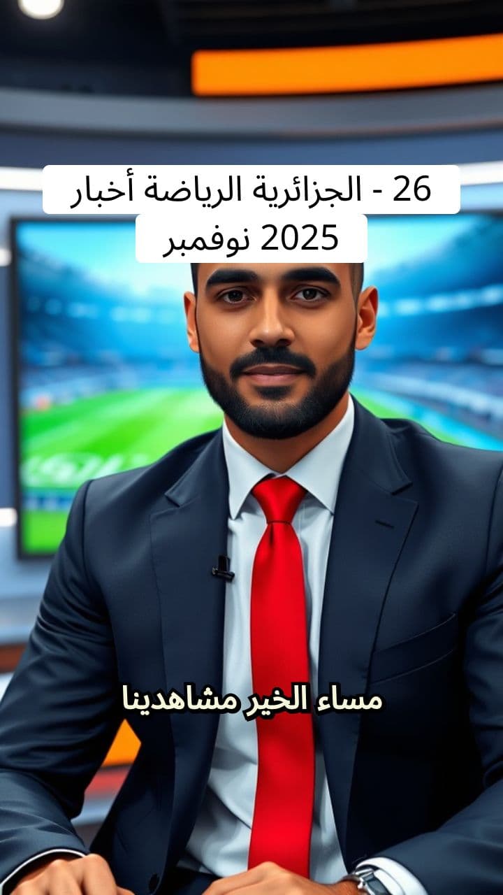 أخبار الرياضة الجزائرية - 26 نوفمبر 2025