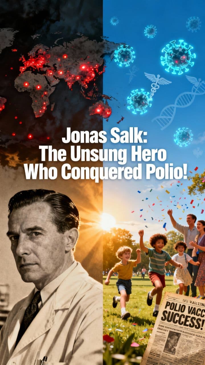 Jonas Salk: The Unsung Hero Who Conquered Polio!