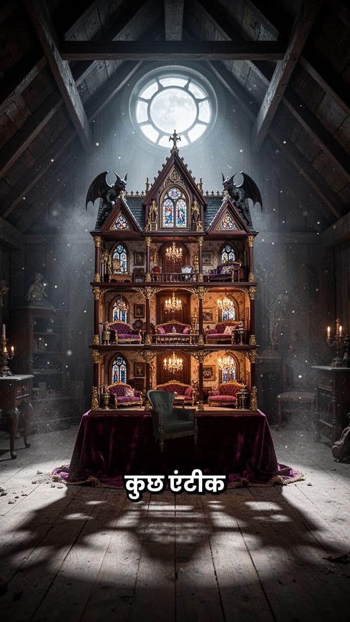 शापित विक्टोरियन डॉलहाउस