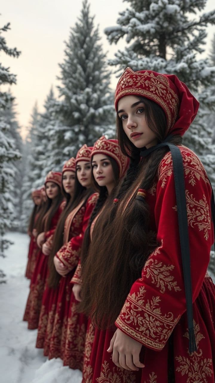 Ёлка в лесу