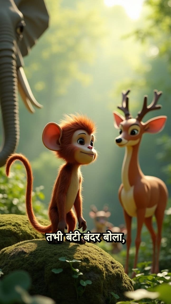 बंटी बंदर की चतुर योजना