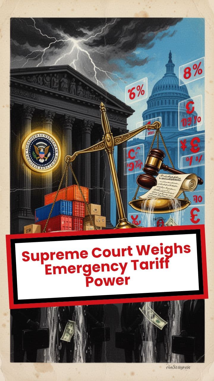 Supreme Court Weighs Emergency Tariff Power