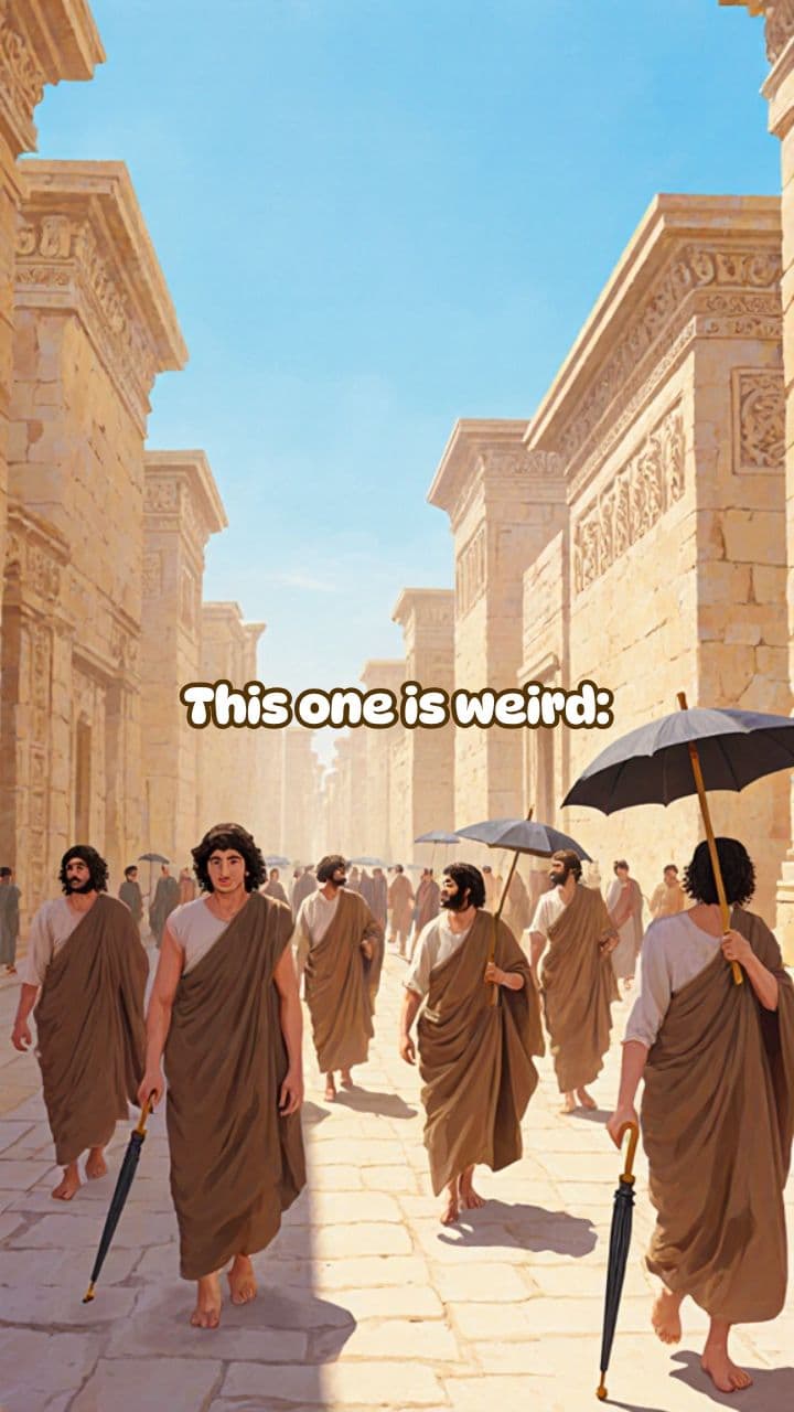 Carthage's Umbrella Ban and Storms